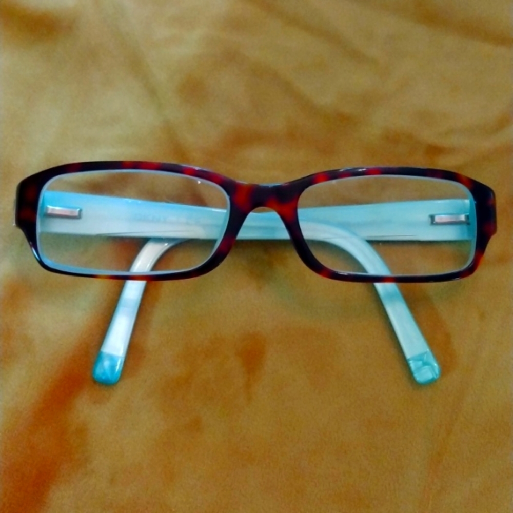 2/$15 DKNY Brown and Green Eyeglasses